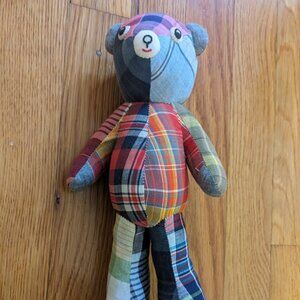 Original Madras Trading Company Patch The Madras Bear Retail $75 Handmade India